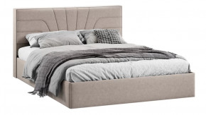 Кровать с ПМ «Пандора» Тип 1 (с подъемным механизмом) Микрошенилл Relax Latte в Советском - sovetskij.mebel-tymen.ru | фото