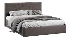 Кровать с ПМ «Пандора» Тип 1 (с подъемным механизмом) Микровелюр Jercy Stone в Советском - sovetskij.mebel-tymen.ru | фото