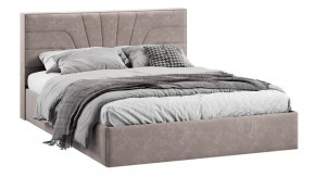 Кровать с ПМ «Пандора» Тип 1 (с подъемным механизмом) Велюр Brut Mocco 06 в Советском - sovetskij.mebel-tymen.ru | фото