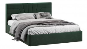 Кровать с ПМ «Пандора» Тип 1 (с подъемным механизмом) Велюр Confetti Deep forest в Советском - sovetskij.mebel-tymen.ru | фото