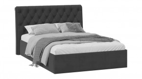 Кровать с ПМ «Скарлет» Тип 1 (с подъемным механизмом) Велюр Графит в Советском - sovetskij.mebel-tymen.ru | фото