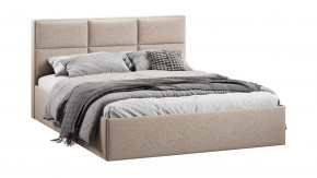 Кровать с ПМ «Стелла» Тип 1 (с подъемным механизмом) Микровелюр Jercy Cream в Советском - sovetskij.mebel-tymen.ru | фото