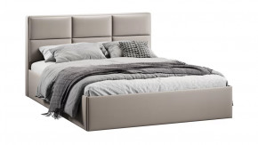 Кровать с ПМ «Стелла» Тип 1 (с подъемным механизмом) Велюр Confetti Smoke в Советском - sovetskij.mebel-tymen.ru | фото