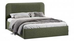 Кровать с ПМ «Тиффани» Тип 1 с заглушиной Микровелюр Jercy Deep Green в Советском - sovetskij.mebel-tymen.ru | фото