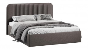 Кровать с ПМ «Тиффани» Тип 1 с заглушиной Микровелюр Jercy Stone в Советском - sovetskij.mebel-tymen.ru | фото