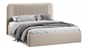 Кровать с ПМ «Тиффани» Тип 1 с заглушиной Велюр Confetti Cream в Советском - sovetskij.mebel-tymen.ru | фото