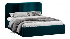 Кровать с ПМ «Тиффани» Тип 1 с заглушиной Велюр Confetti Izumrud в Советском - sovetskij.mebel-tymen.ru | фото