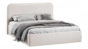 Кровать с ПМ «Тиффани» Тип 1 с заглушиной Велюр светлый в Советском - sovetskij.mebel-tymen.ru | фото