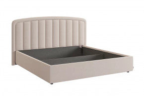 Кровать (каркас) Сиена 2 180х200 см крем (велюр) в Советском - sovetskij.mebel-tymen.ru | фото