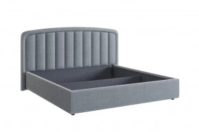 Кровать (каркас) Сиена 2 180х200 см оникс (велюр) в Советском - sovetskij.mebel-tymen.ru | фото