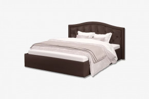 Кровать Стелла, 1400*2000 мм, искусственная кожа Лесмо brow, коричневый в Советском - sovetskij.mebel-tymen.ru | фото