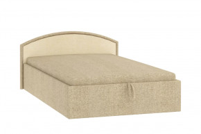 Кровать-тахта 1200 Берта 062 Рогожка Тесла мокко/Тесла милк в Советском - sovetskij.mebel-tymen.ru | фото