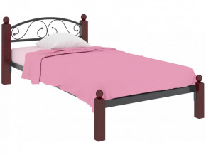 Кровать Вероника Мини Lux чёрная в Советском - sovetskij.mebel-tymen.ru | фото