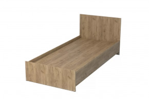 Кровать Эго, арт. 032, 900*2000 мм, дуб крафт золотой Диал в Советском - sovetskij.mebel-tymen.ru | фото