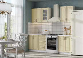 Кухня Лондон 1,6 м, белый/дуб крем в Советском - sovetskij.mebel-tymen.ru | фото