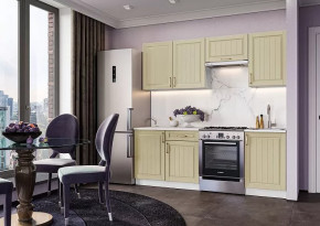 Кухня Лондон 2,1 м, белый/дуб крем в Советском - sovetskij.mebel-tymen.ru | фото