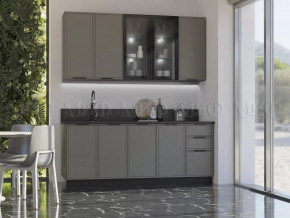 Кухня Николь 2,0/900м (Холст вулканический) в Советском - sovetskij.mebel-tymen.ru | фото