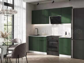 Кухня Николь 2,1м (Холст темно-зеленый) в Советском - sovetskij.mebel-tymen.ru | фото