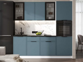 Кухня Николь 2,2м (Браш Блю) в Советском - sovetskij.mebel-tymen.ru | фото