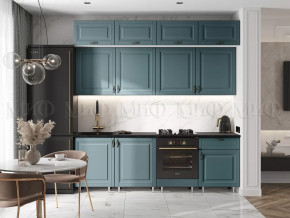 Кухня Престиж 2,4м (Браш Блю) в Советском - sovetskij.mebel-tymen.ru | фото