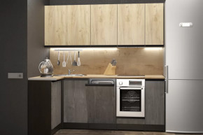 Кухонный гарнитур Адажио прайм 400 1100х2000 мм в Советском - sovetskij.mebel-tymen.ru | фото