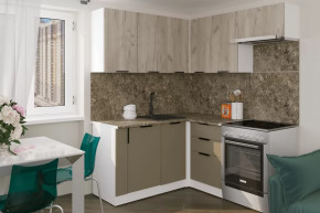 Кухонный гарнитур Альба мега прайм 1600х1700 мм в Советском - sovetskij.mebel-tymen.ru | фото