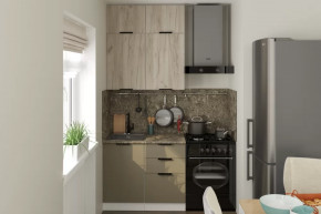 Кухонный гарнитур Альба мини 1000 мм в Советском - sovetskij.mebel-tymen.ru | фото