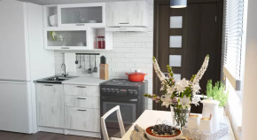 Кухонный гарнитур Алина экстра 1700 мм в Советском - sovetskij.mebel-tymen.ru | фото