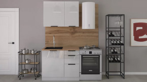 Кухонный гарнитур Аттика длиной 100 см в Советском - sovetskij.mebel-tymen.ru | фото