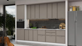 Кухонный гарнитур «Белладжио» №11 Белый, Софт капучино в Советском - sovetskij.mebel-tymen.ru | фото