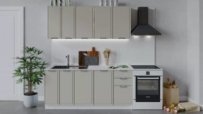 Кухонный гарнитур «Белладжио» длиной 180 см Белый, Софт панакота в Советском - sovetskij.mebel-tymen.ru | фото