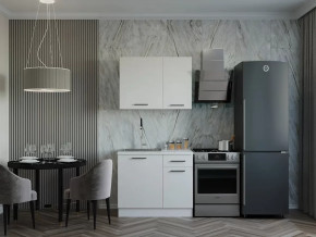 Кухонный гарнитур Белый Глянец-1000 МДФ столешница 26 мм в Советском - sovetskij.mebel-tymen.ru | фото