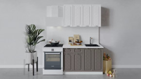 Кухонный гарнитур «Бьянка» длиной 120 см в Советском - sovetskij.mebel-tymen.ru | фото