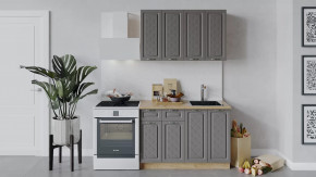 Кухонный гарнитур «Бьянка» длиной 120 см Дуб крафт золотой/Дуб серый в Советском - sovetskij.mebel-tymen.ru | фото