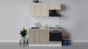 Кухонный гарнитур «Бьянка» длиной 160 см со шкафом НБ в Советском - sovetskij.mebel-tymen.ru | фото