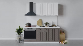 Кухонный гарнитур «Бьянка» длиной 180 см со шкафом НБ в Советском - sovetskij.mebel-tymen.ru | фото