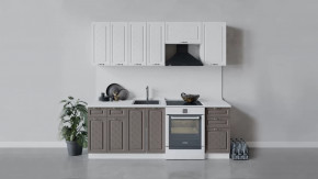 Кухонный гарнитур «Бьянка» длиной 220 см в Советском - sovetskij.mebel-tymen.ru | фото