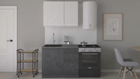 Кухонный гарнитур «Бронкс» длиной 100 см в Советском - sovetskij.mebel-tymen.ru | фото