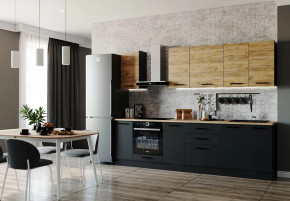 Кухонный гарнитур Дели-2800 столешница 26 мм в Советском - sovetskij.mebel-tymen.ru | фото