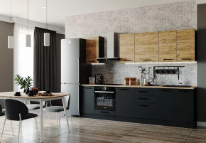 Кухонный гарнитур Дели-2800 столешница 38 мм в Советском - sovetskij.mebel-tymen.ru | фото