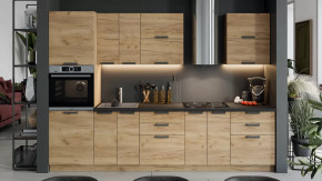 Кухонный гарнитур «Детройт» №1 Дуб крафт золотой/Дуб Крафт золотой в Советском - sovetskij.mebel-tymen.ru | фото