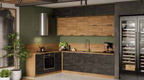 Кухонный гарнитур «Детройт» №10 Дуб Крафт золотой, Угольный Камень в Советском - sovetskij.mebel-tymen.ru | фото