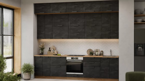 Кухонный гарнитур «Детройт» №16 Дуб Крафт золотой, Угольный Камень в Советском - sovetskij.mebel-tymen.ru | фото