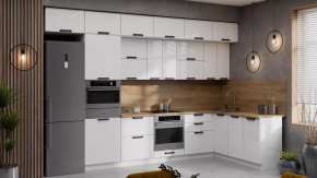 Кухонный гарнитур «Детройт» №7 Белый, Белый глянец в Советском - sovetskij.mebel-tymen.ru | фото