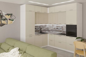 Кухонный гарнитур Дюна гранд прайм 2200х2500 мм в Советском - sovetskij.mebel-tymen.ru | фото