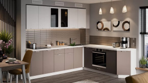 Кухонный гарнитур «Габриэлла» №11 Белый/Сноу/Муссон в Советском - sovetskij.mebel-tymen.ru | фото