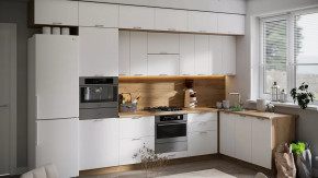 Кухонный гарнитур «Габриэлла» №13 Дуб Крафт золотой, Сноу в Советском - sovetskij.mebel-tymen.ru | фото