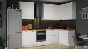 Кухонный гарнитур «Габриэлла» №18 Белый, Сноу в Советском - sovetskij.mebel-tymen.ru | фото