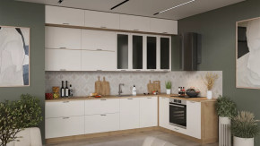 Кухонный гарнитур «Габриэлла» №21 Дуб Крафт золотой, Крем в Советском - sovetskij.mebel-tymen.ru | фото