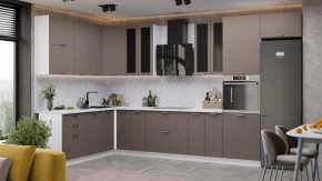 Кухонный гарнитур «Габриэлла» №22 Белый, Муссон в Советском - sovetskij.mebel-tymen.ru | фото